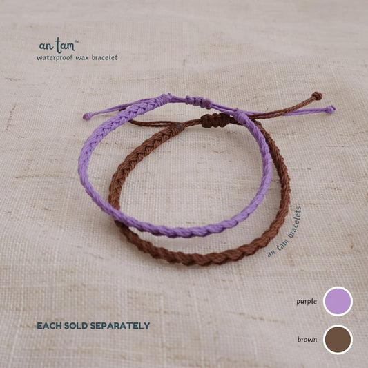 Adjustable Wax Cord Bracelet  Braided Bracelet  Festival Unisex Bracelet Friendship Bracelet